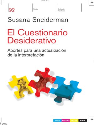 cover image of El cuestionario Desiderativo